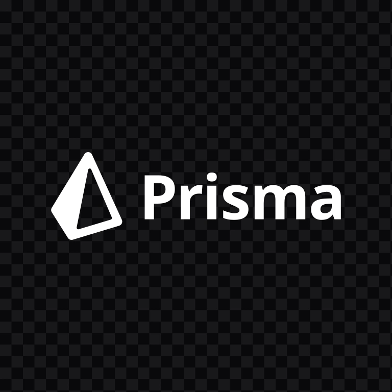 Prisma white logo SVG