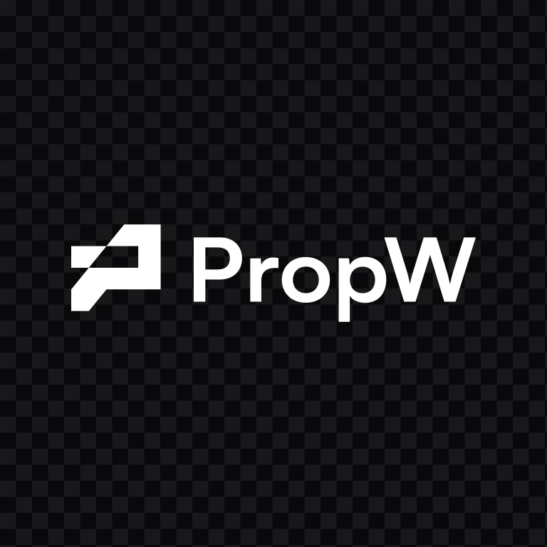 logo PropW putih SVG