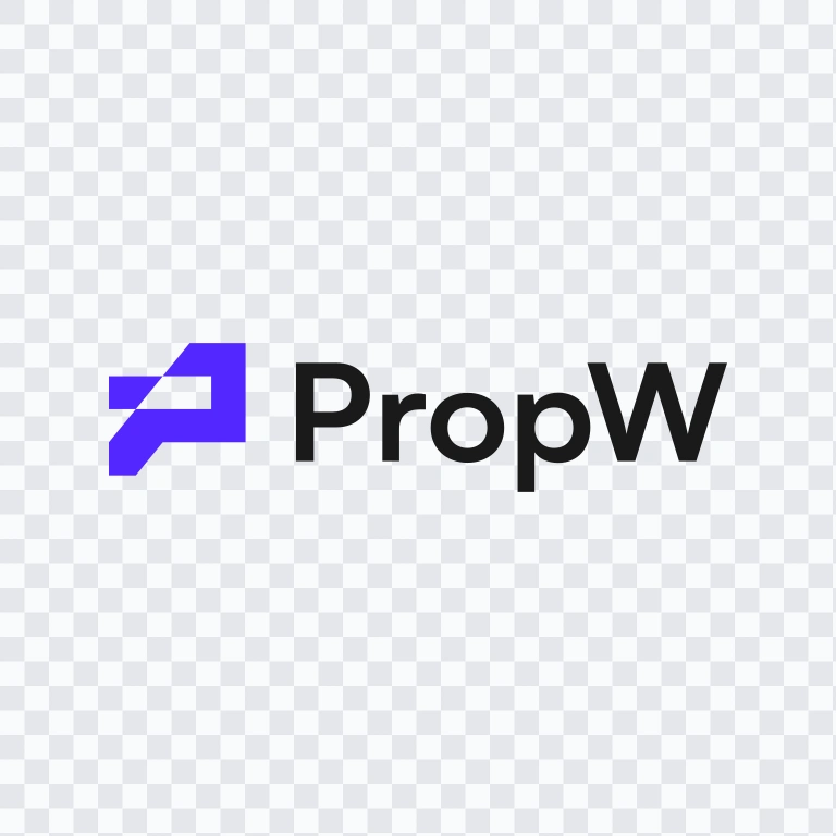logo PropW berwarna SVG
