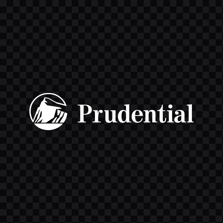 Prudential Financial white logo SVG