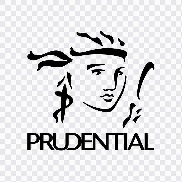 Prudential Indonesia Vertical black logo SVG