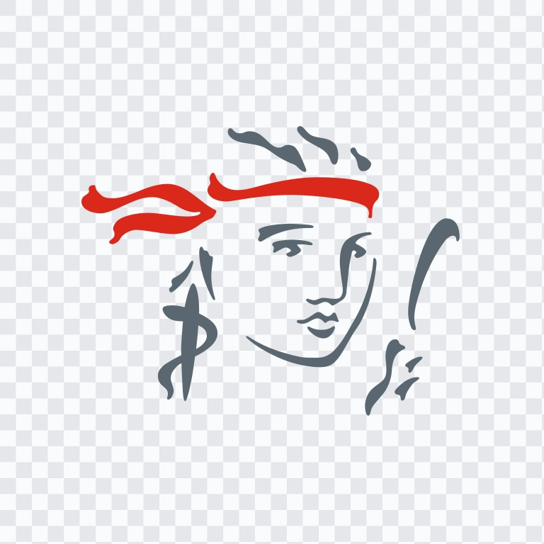 Prudential Indonesia Square colored icon SVG