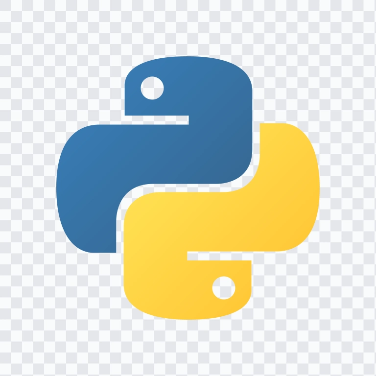 Python colored icon SVG