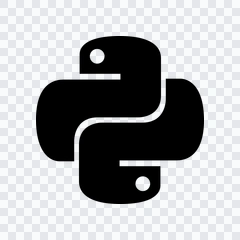 ikon Python hitam PNG