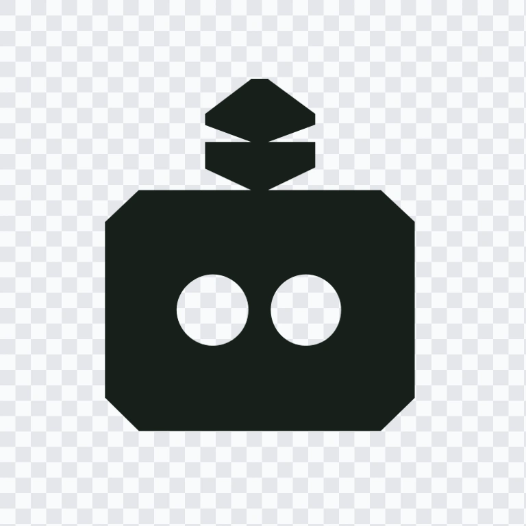 Quillbot black icon SVG