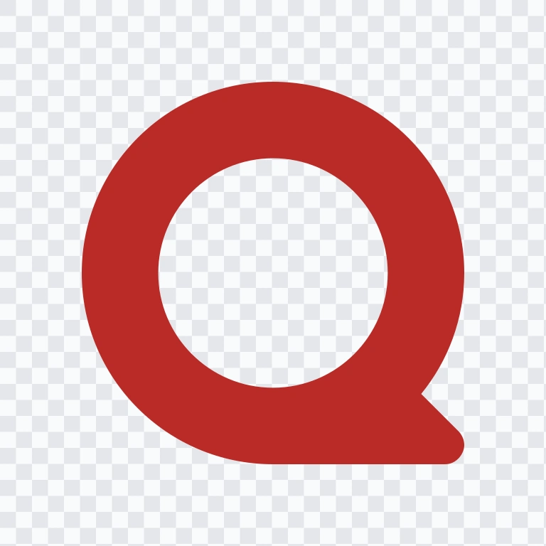 Quora colored icon SVG