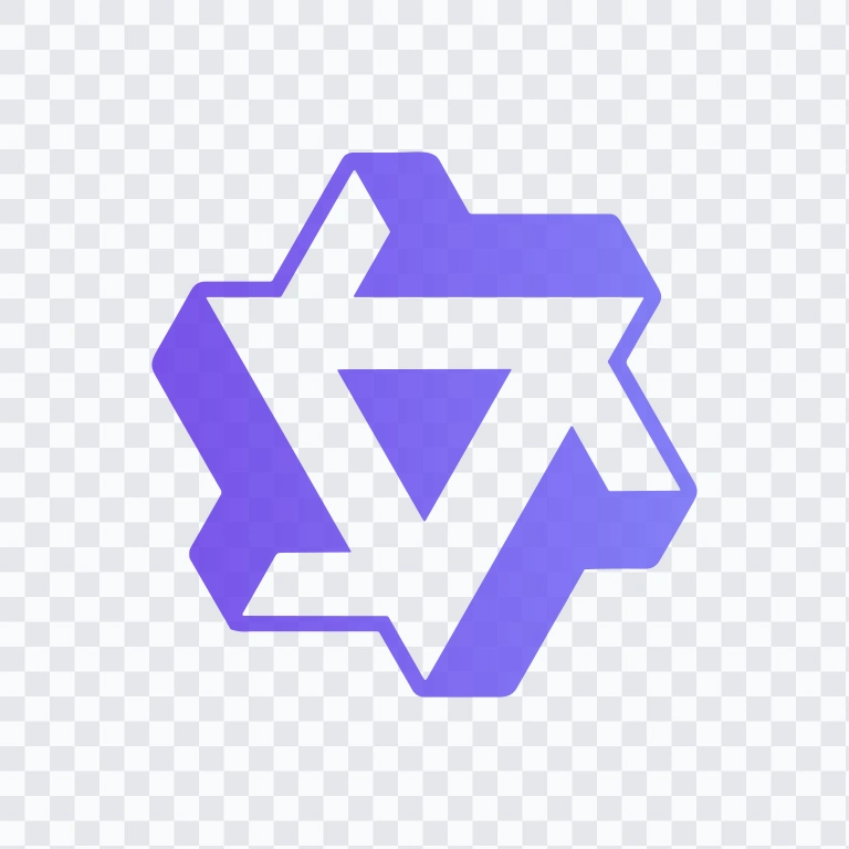 ikon Qwen AI berwarna SVG