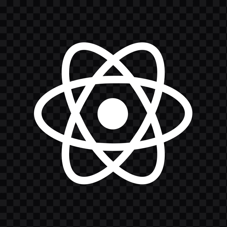 ikon React putih SVG