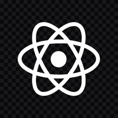 React white icon SVG