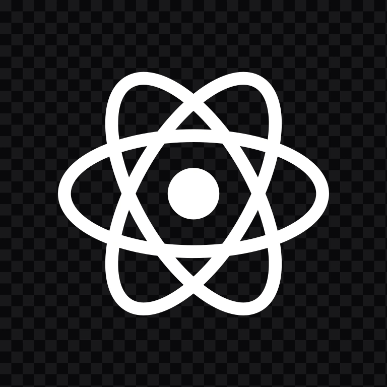 React Native white logo SVG