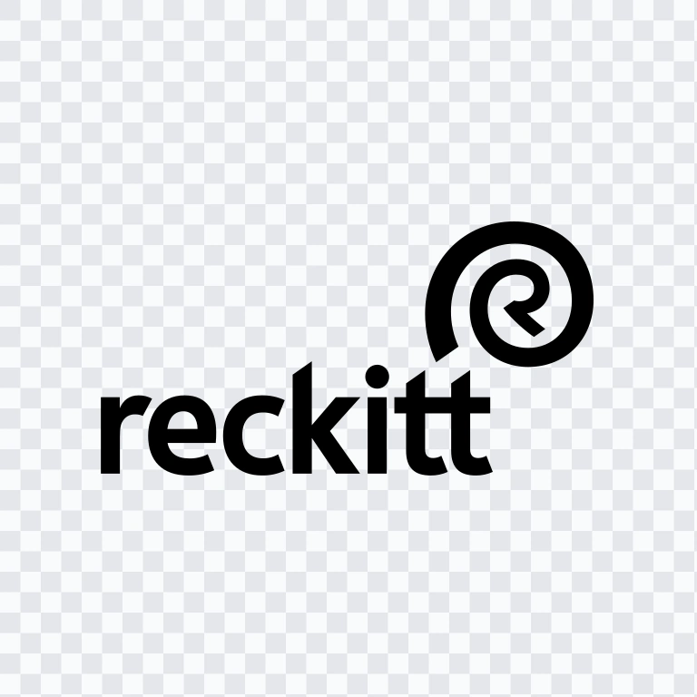 Reckitt black logo SVG