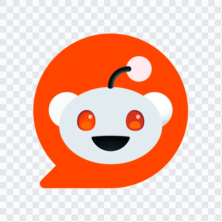 Reddit colored icon SVG