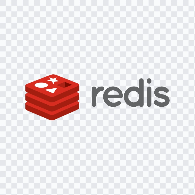 logo Redis berwarna SVG
