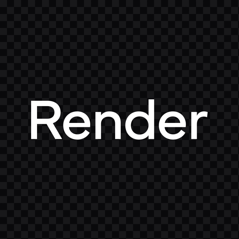 Render white wordmark SVG