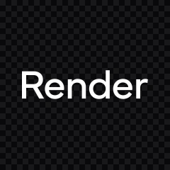 Render white wordmark SVG