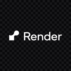 Render white logo SVG
