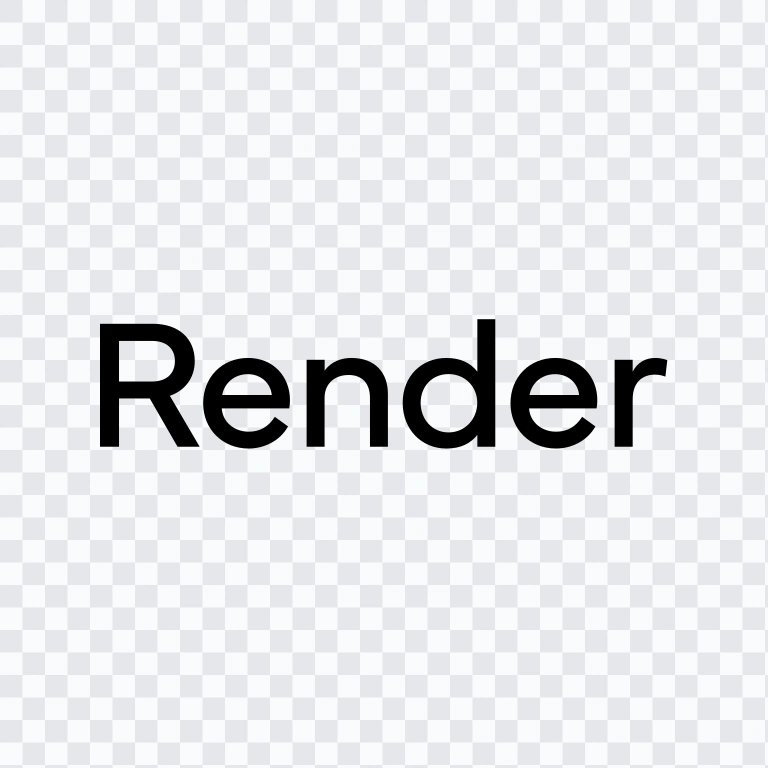 Render black wordmark SVG