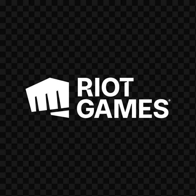logo Riot Games putih SVG