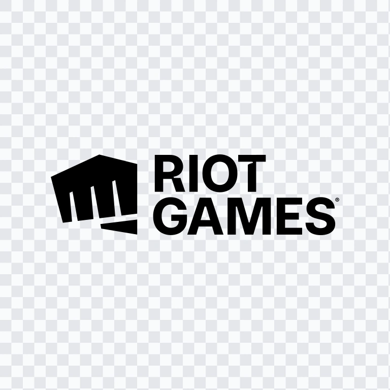 logo Riot Games hitam SVG