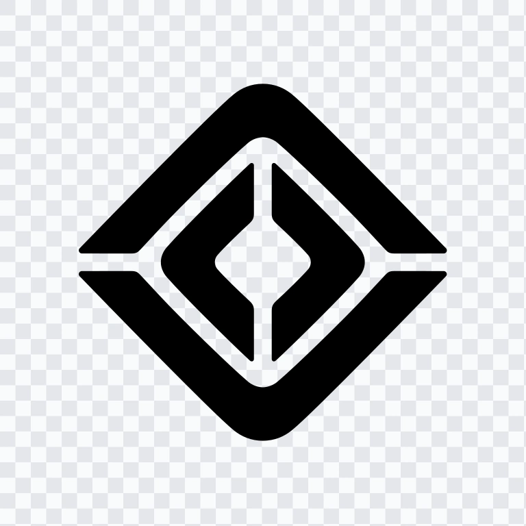 Rivian black logo mark SVG