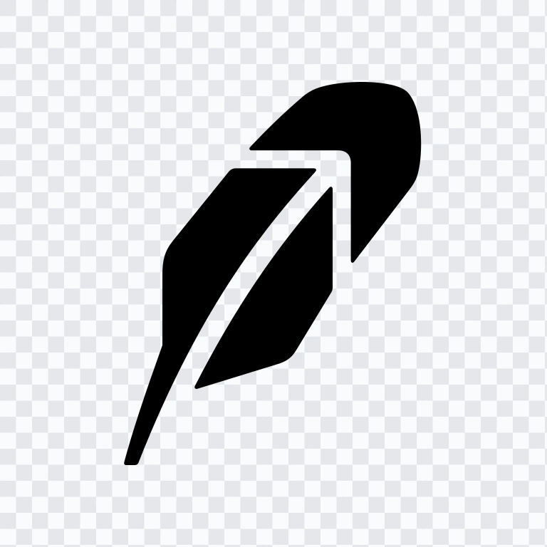 Robinhood black icon SVG