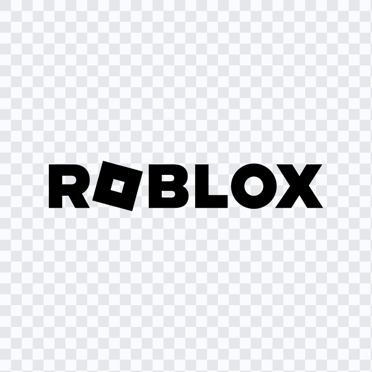 Roblox black logo SVG