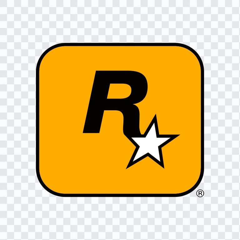 Rockstar Games colored logo SVG