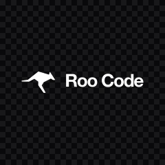 logo Roo Code putih SVG