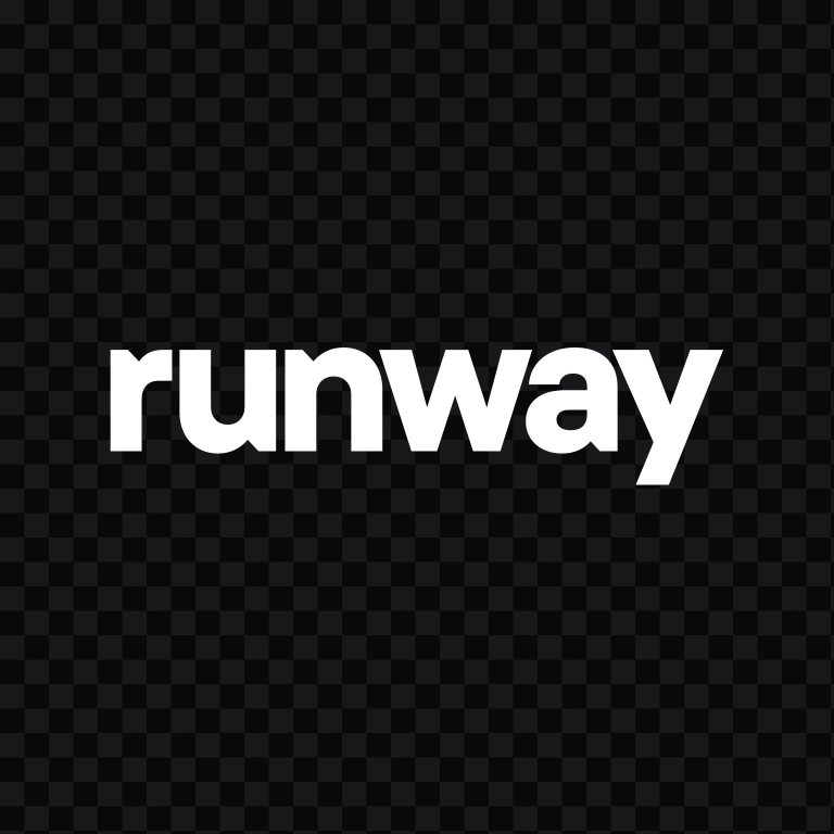 Runway white logo SVG