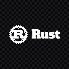 Rust white logo SVG