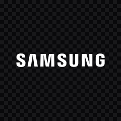 Samsung white logo SVG