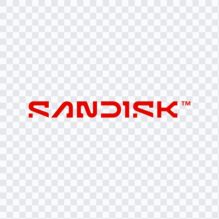 Sandisk colored logo SVG