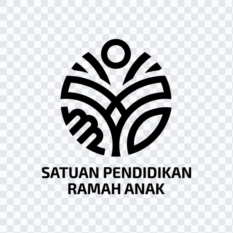 Satuan Pendidikan Ramah Anak (SRA) Black logo