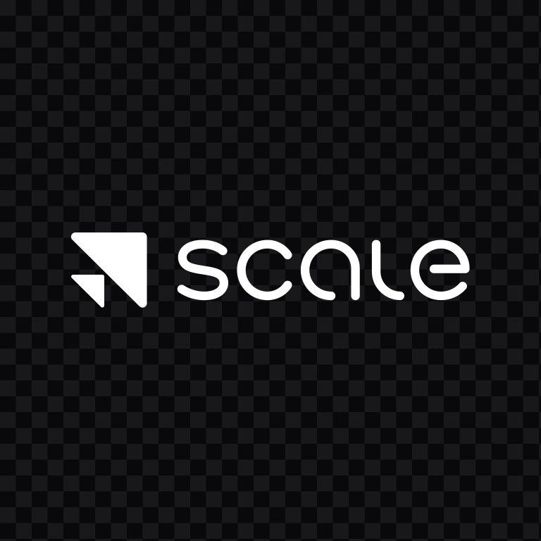 Scale AI white logo SVG