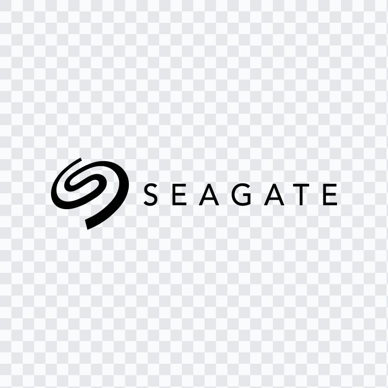 Seagate Horizontal black logo SVG