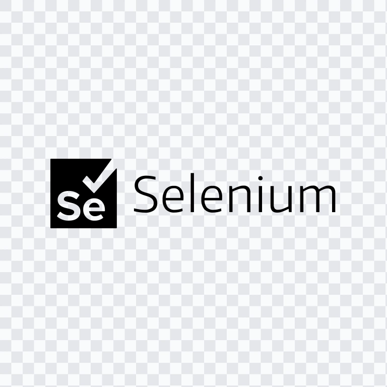 Selenium black logo SVG