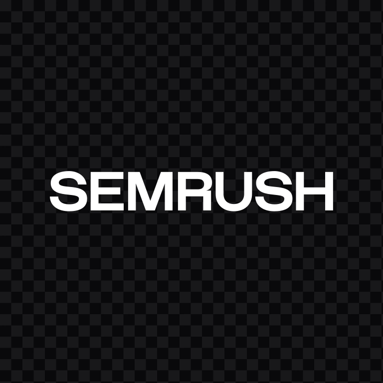 Semrush white wordmark SVG