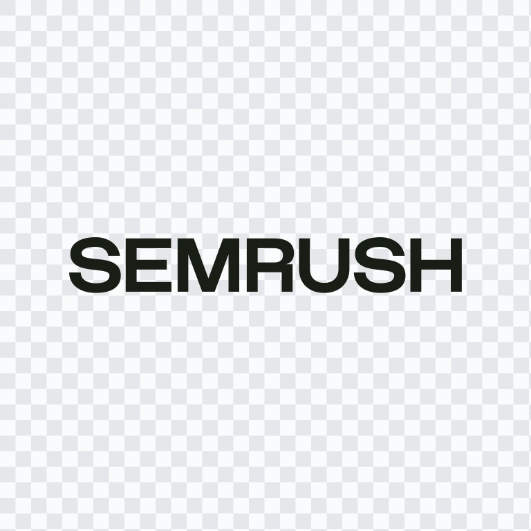 Semrush black wordmark SVG