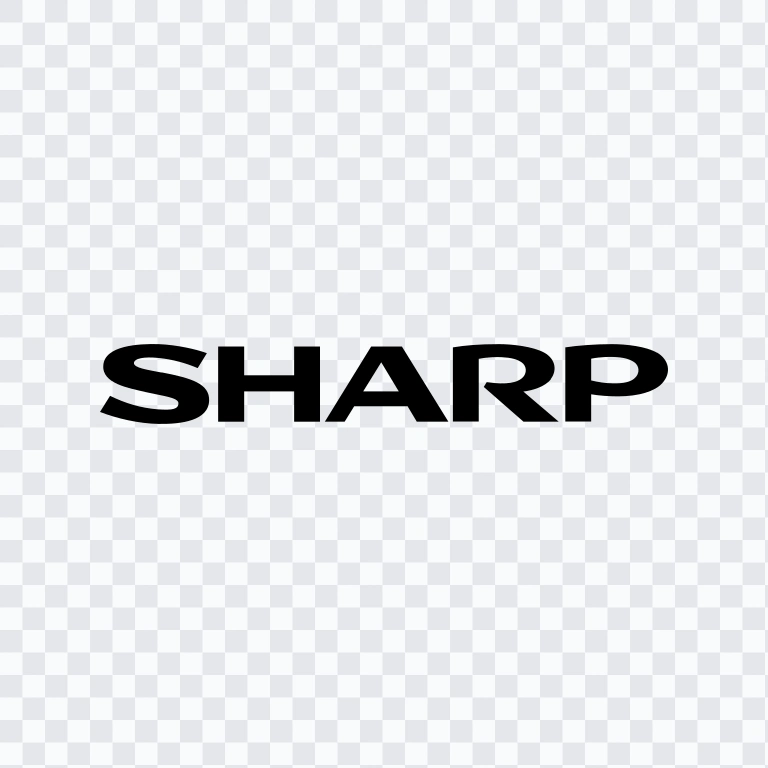 Sharp black logo SVG
