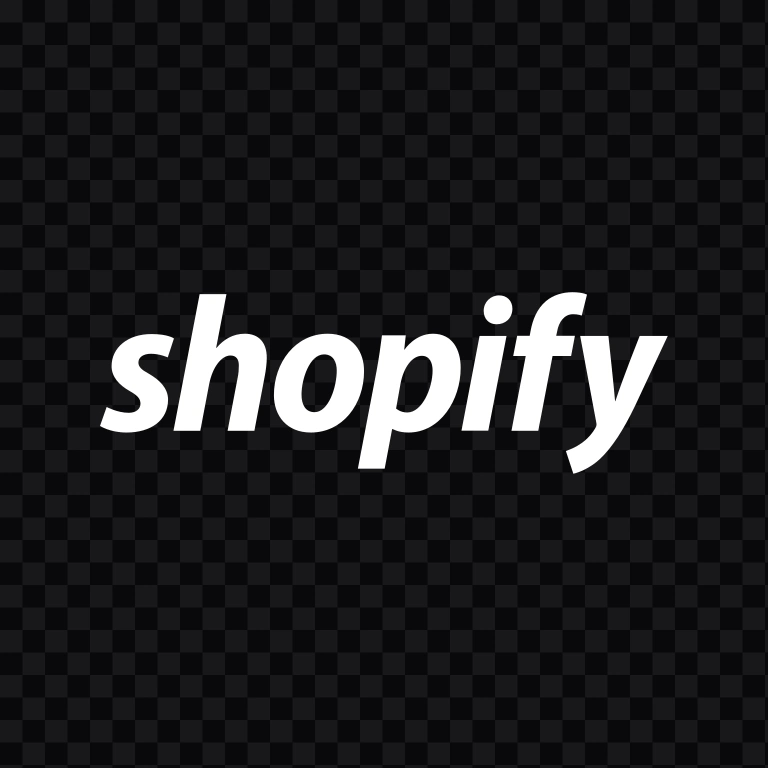Shopify white wordmark SVG