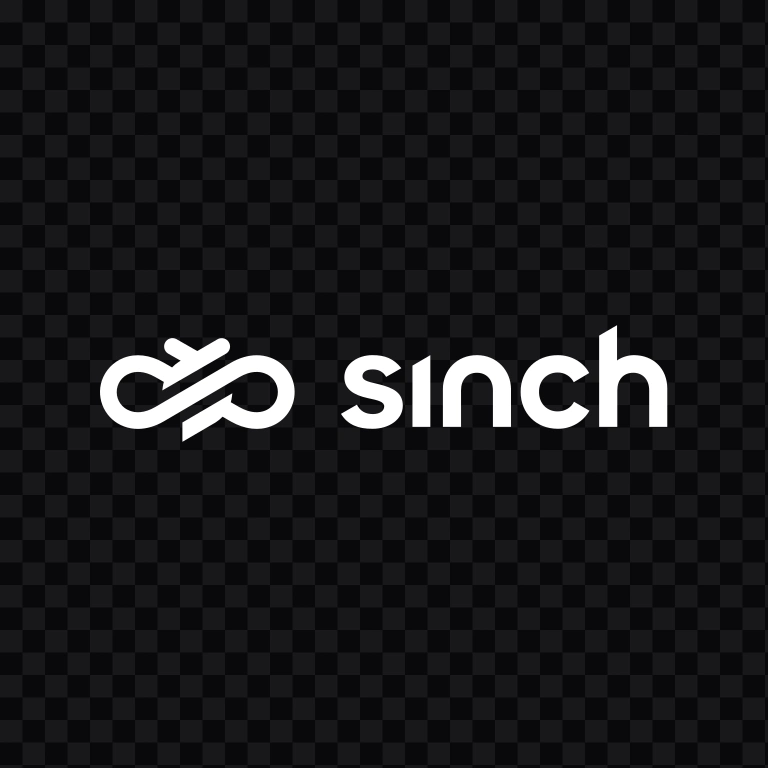Sinch white logo SVG