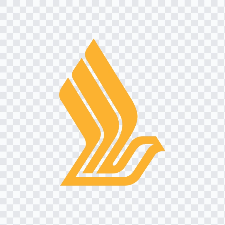 Singapore Airlines colored logo mark SVG