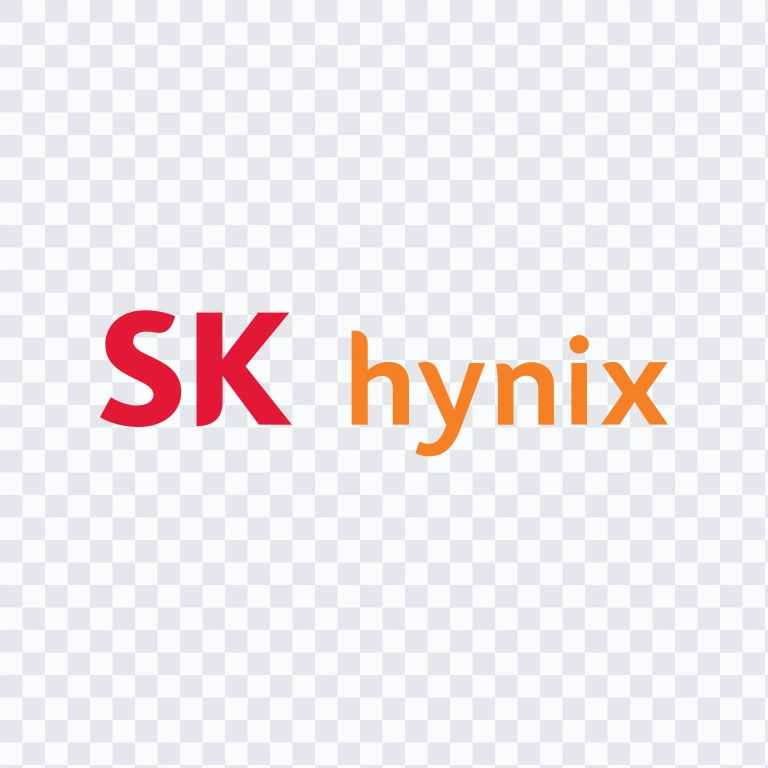 wordmark SK hynix berwarna SVG