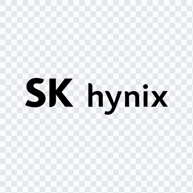 wordmark SK hynix hitam PNG