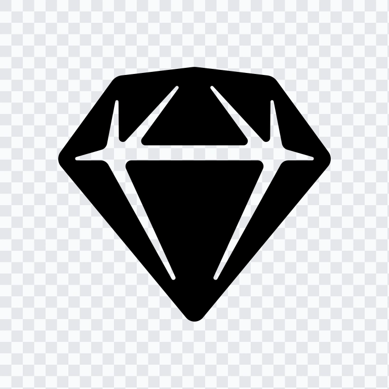 Sketch black icon SVG