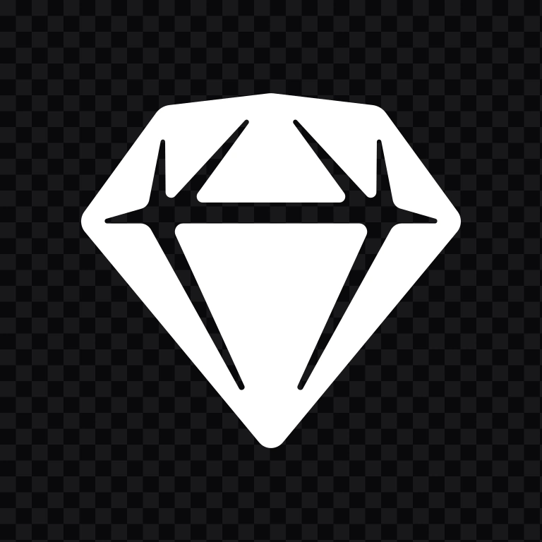 Sketch white icon SVG