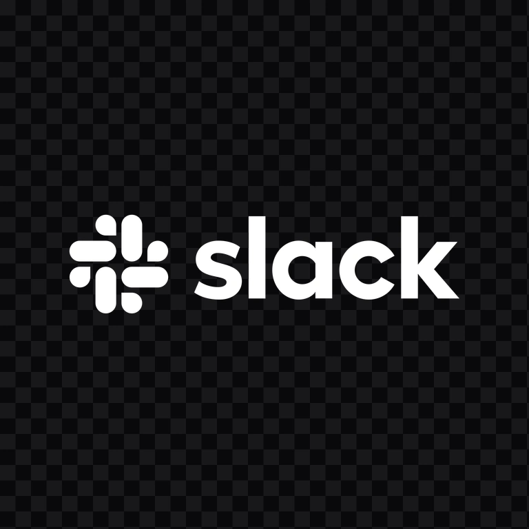 logo Slack putih PNG