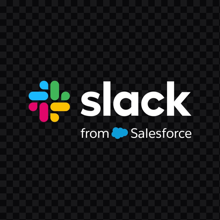 logo Slack terang PNG