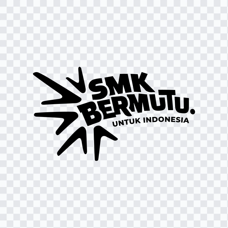 SMK Bermutu untuk Indonesia Black logo