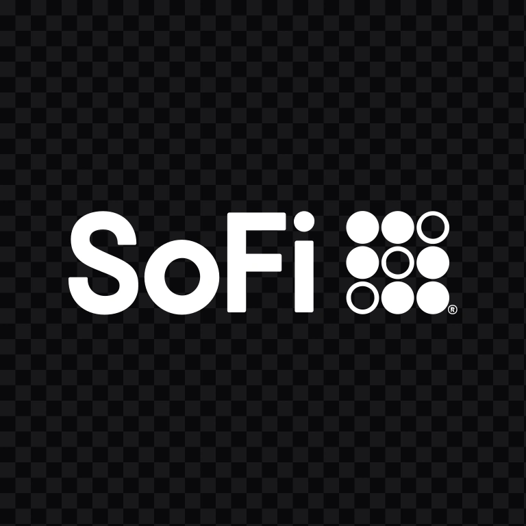 SoFi white logo SVG